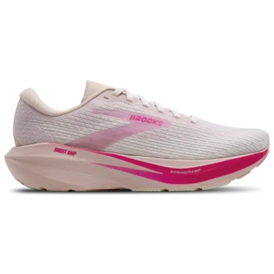 Brooks Womens Ghost Amp In Pink/fuschia/pink