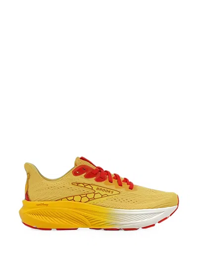 Brooks X Disney Ghost 17 Winnie The Pooh Sneakers In Animal Print