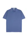 Brooksfield 칼라 티셔츠 In Blue