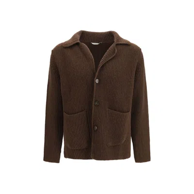 Brooksfield Brown Wool Oves Aries Full-length Jacket