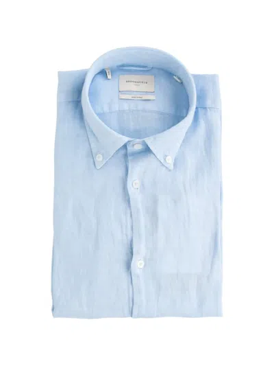 Brooksfield Button Shirt In Blue