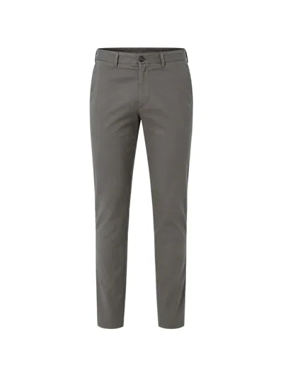 Brooksfield Chino Trousers In Gray