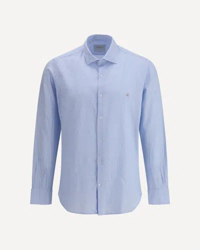 BROOKSFIELD COTTON AND LINEN SHIRT