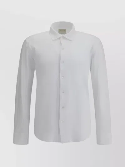 Brooksfield Custom Fit Cuban Collar Polo Shirt