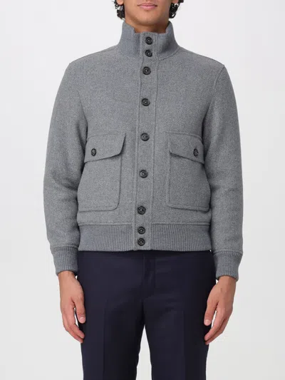 Brooksfield Jacket Men Color Grey In Gray