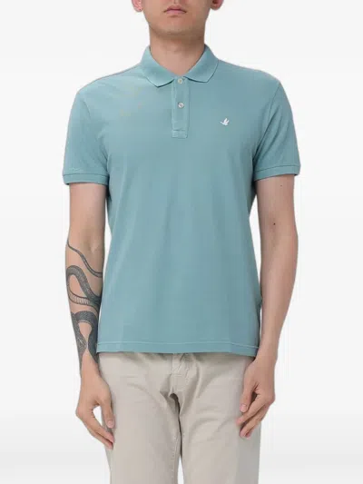 Brooksfield Logo-embroidered Polo Shirt In Multi