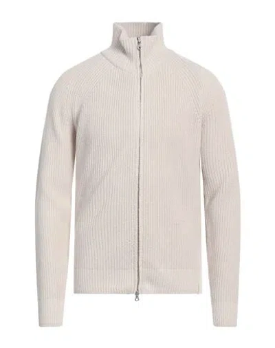 Brooksfield Man Cardigan Beige Size 46 Wool, Polyamide, Viscose, Cashmere
