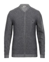Brooksfield Man Cardigan Grey Size 40 Wool