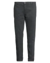 Brooksfield Man Pants Charcoal Size 42 Cotton, Elastane In Grey