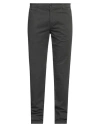 Brooksfield Man Pants Lead Size 42 Cotton, Elastane In Grey