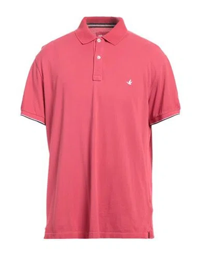 BROOKSFIELD BROOKSFIELD MAN POLO SHIRT CORAL SIZE 46 COTTON
