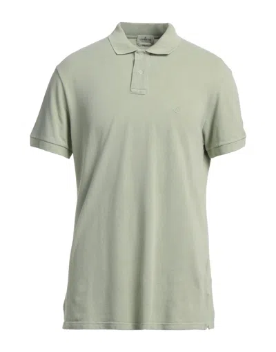 Brooksfield Polo Shirts In Green