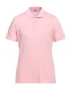 Brooksfield Polo Shirts In Pink