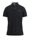 Brooksfield Man Polo Shirt Midnight Blue Size 48 Cotton