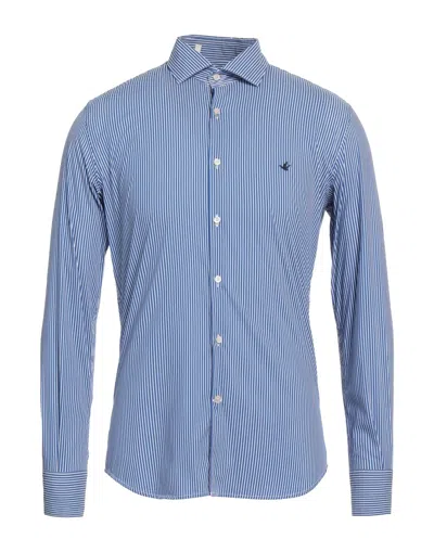 Brooksfield Shirts In Azure