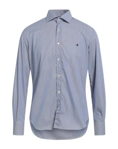 BROOKSFIELD BROOKSFIELD MAN SHIRT BLUE SIZE 17 COTTON