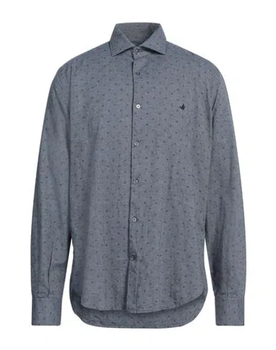 BROOKSFIELD BROOKSFIELD MAN SHIRT BLUE SIZE 17 ½ COTTON