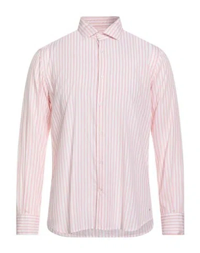 Brooksfield Man Shirt Pink Size 15 ¾ Lyocell