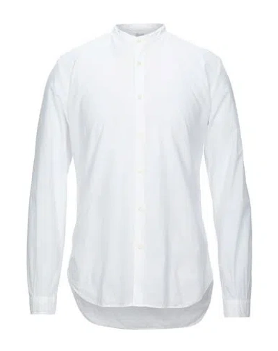 Brooksfield Man Shirt White Size 15 Cotton