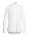 Brooksfield Man Shirt White Size 17 ½ Cotton In White