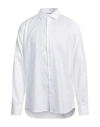 Brooksfield Man Shirt White Size 17 ½ Cotton In White