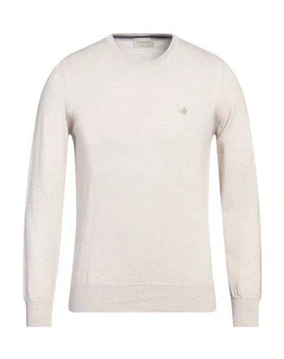 BROOKSFIELD BROOKSFIELD MAN SWEATER BEIGE SIZE 50 VIRGIN WOOL
