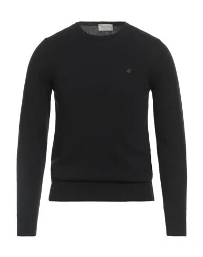 Brooksfield Man Sweater Black Size 36 Virgin Wool