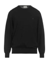 Brooksfield Man Sweater Black Size 44 Virgin Wool
