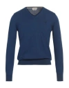 Brooksfield Man Sweater Blue Size 42 Cotton