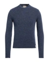 Brooksfield Man Sweater Blue Size 46 Wool, Polyamide