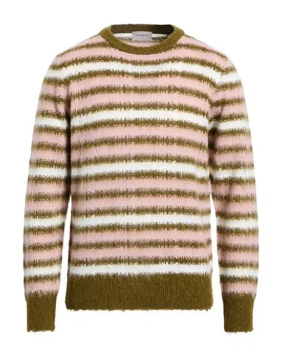Brooksfield Man Sweater Blush Size 46 Acrylic, Alpaca Wool, Wool In Green