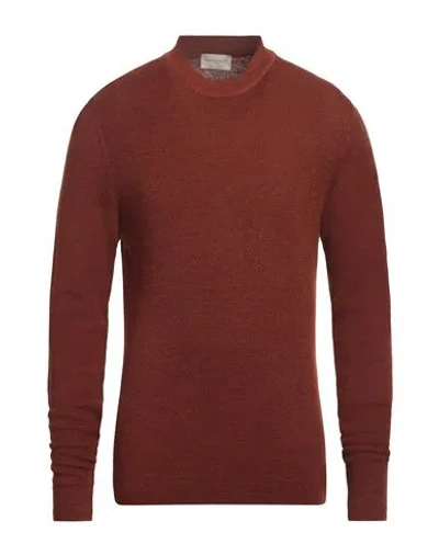 Brooksfield Man Sweater Brown Size 44 Wool