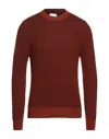 Brooksfield Sweaters In Brown