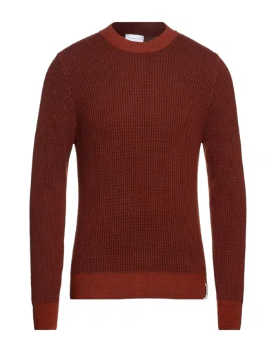 Brooksfield Sweaters In Brown