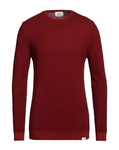 BROOKSFIELD BROOKSFIELD MAN SWEATER BURGUNDY SIZE 46 VIRGIN WOOL