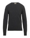 Brooksfield Man Sweater Military Green Size 44 Virgin Wool In Grey