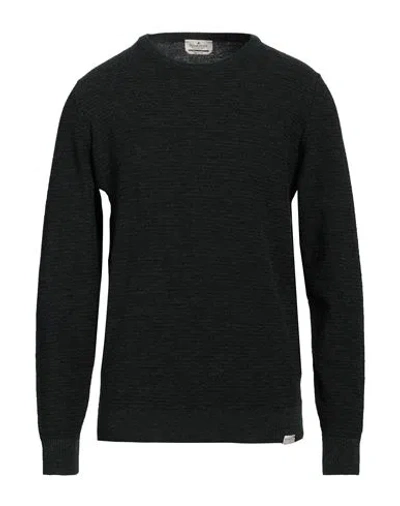 Brooksfield Man Sweater Dark Green Size 44 Wool, Polyamide