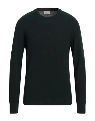 BROOKSFIELD BROOKSFIELD MAN SWEATER DARK GREEN SIZE 46 POLYAMIDE, VISCOSE, WOOL, CASHMERE