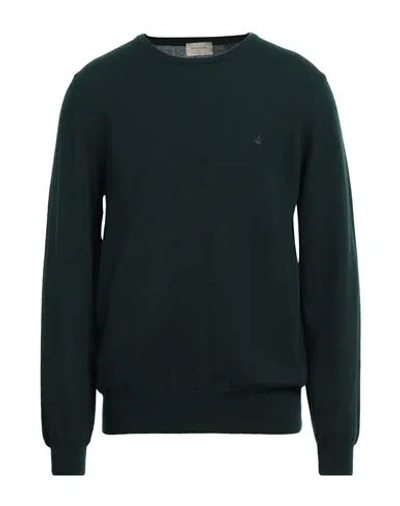 BROOKSFIELD BROOKSFIELD MAN SWEATER DARK GREEN SIZE 48 VIRGIN WOOL
