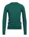 Brooksfield Man Sweater Green Size 42 Wool, Cotton, Polyamide