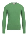 Brooksfield Man Sweater Green Size 44 Virgin Wool