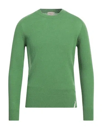 Brooksfield Man Sweater Green Size 44 Virgin Wool