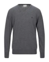 Brooksfield Sweaters In Grey