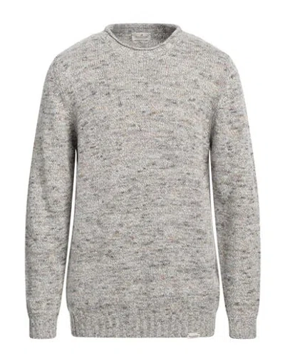 BROOKSFIELD BROOKSFIELD MAN SWEATER GREY SIZE 44 POLYAMIDE, COTTON, WOOL, VISCOSE, CASHMERE
