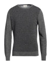Brooksfield Man Sweater Grey Size 44 Wool, Polyamide, Virgin Wool In Grey