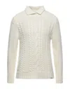 Brooksfield Sweaters In Ivory
