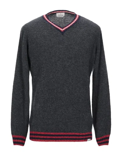 Brooksfield Sweaters In Lead