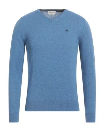 BROOKSFIELD BROOKSFIELD MAN SWEATER LIGHT BLUE SIZE 36 VIRGIN WOOL