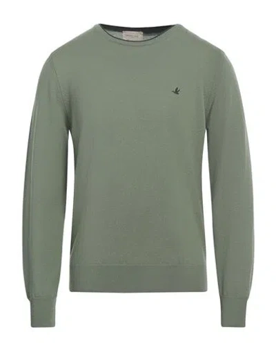 BROOKSFIELD BROOKSFIELD MAN SWEATER LIGHT GREEN SIZE 48 VIRGIN WOOL
