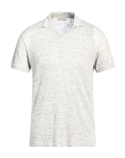 Brooksfield Man Sweater Light Grey Size 36 Linen, Cotton
